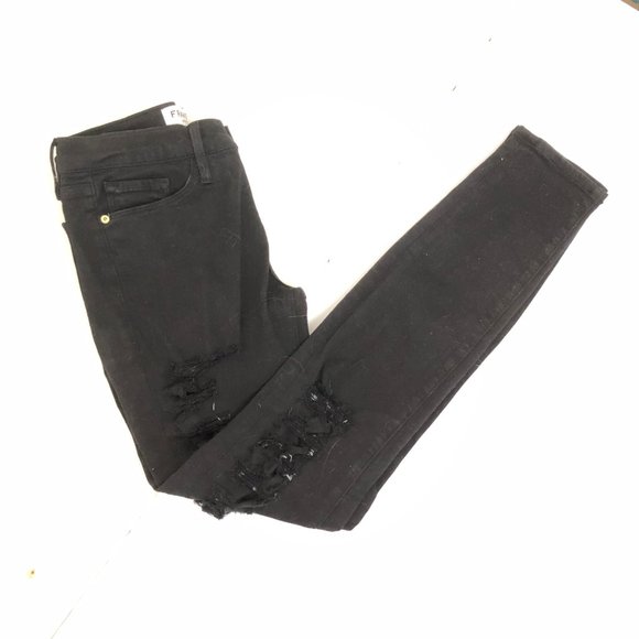 Womens Frame Denim Le Skinny de Jeanne jeans - Picture 2 of 6